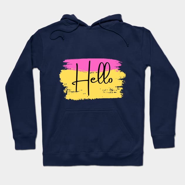 Hello Hoodie by MOS_Services